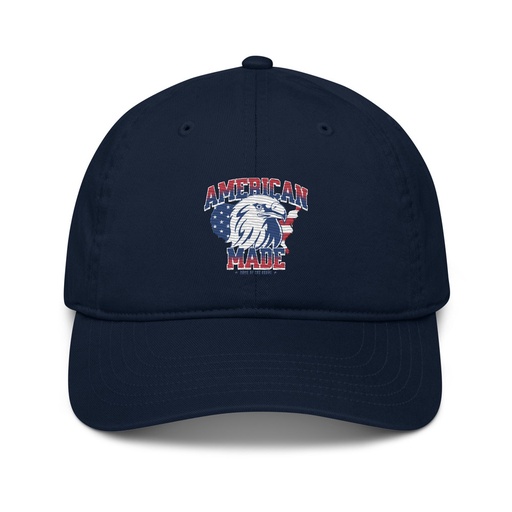 [ID: 491-G76] American Made Organic Baseball Cap