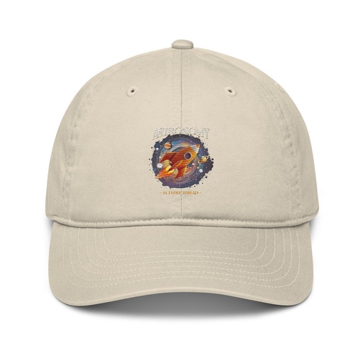 [ID: 491-G111] Astronomy in Every Thread Organic Baseball Cap