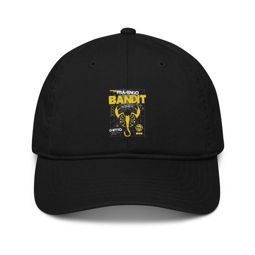 [ID: 491-G138] Bandit Aesthetic - Scorpion Organic Baseball Cap