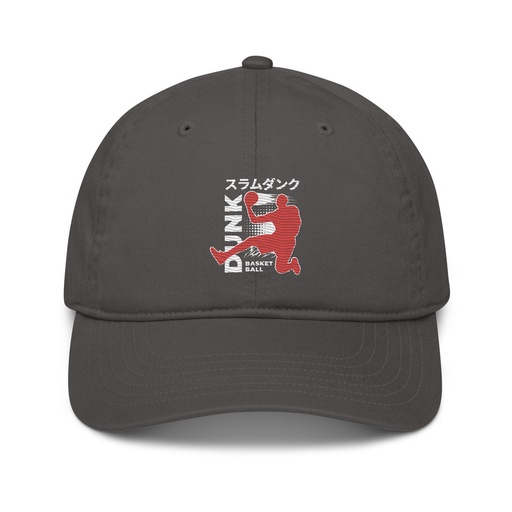 [ID: 491-G147] Basketball Dunk Organic Baseball Cap