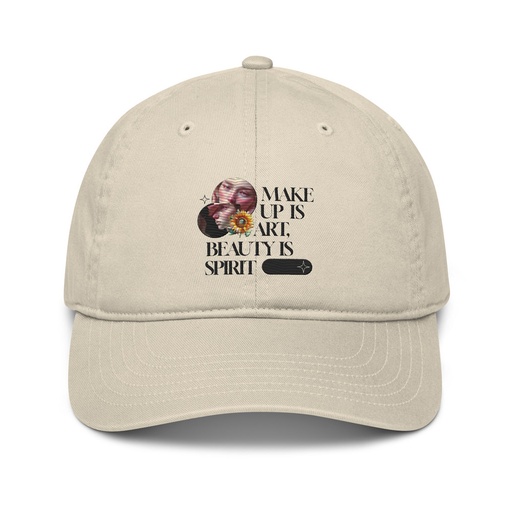 [ID: 491-G174] Beauty is Spirit Organic Baseball Cap