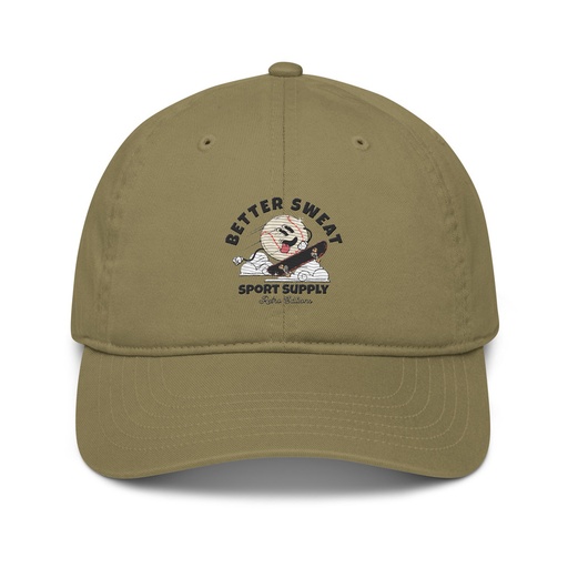 [ID: 491-G195] Better Sweat Sport Supply Organic Baseball Cap