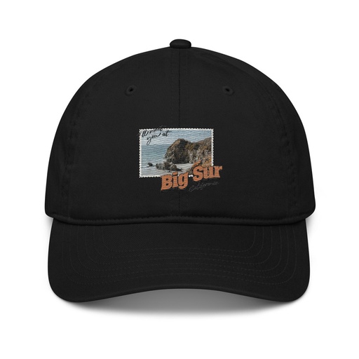 [ID: 491-G205] Big Sur, Cali Organic Baseball Cap