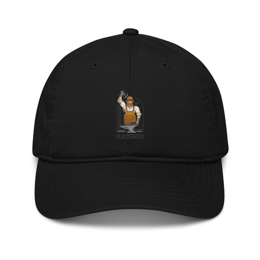 [ID: 491-G232] Blacksmith Workshop - Metalwork Organic Baseball Cap
