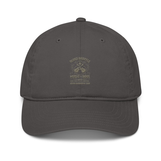 [ID: 491-G243] Blues Music from the Soul - Guitar Organic Baseball Cap