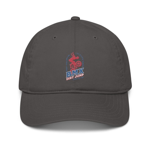 [ID: 491-G244] BMX Dirt Jump - Extreme Sports Organic Baseball Cap