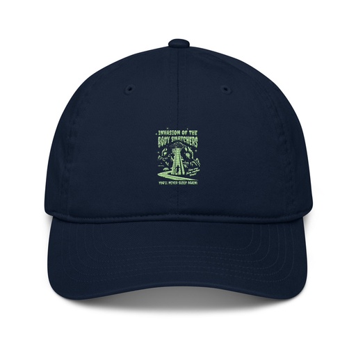 [ID: 491-G247] Body Snatchers - UFO Invasion Organic Baseball Cap