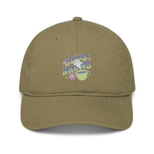 [ID: 491-G254] Boos + Brews - Halloween Organic Baseball Cap