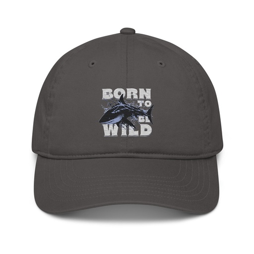 [ID: 491-G264] BORN TO BE WILD Organic Baseball Cap