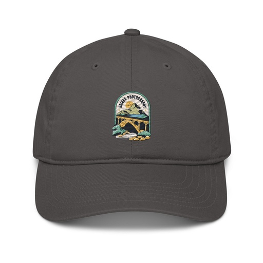 [ID: 491-G285] Bridge Photography - Scenic Organic Baseball Cap
