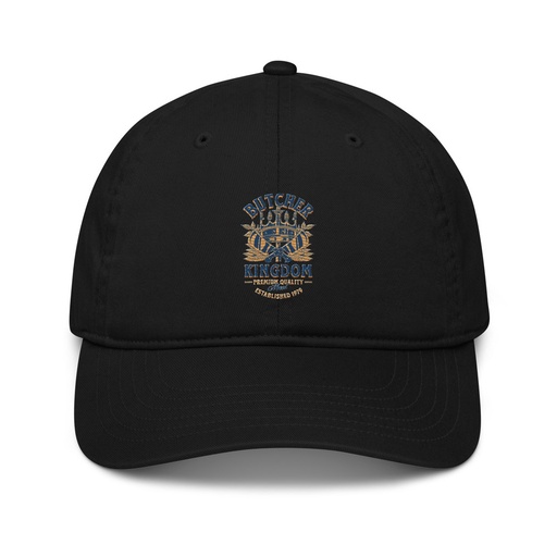 [ID: 491-G301] Butcher Kingdom - Royal Organic Baseball Cap