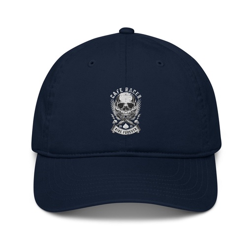 [ID: 491-G305] CAFE RACER Organic Baseball Cap