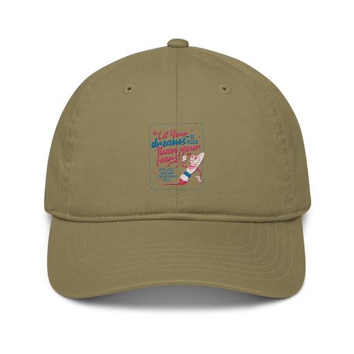 [ID: 491-G320] Calligraphic Soul Organic Baseball Cap