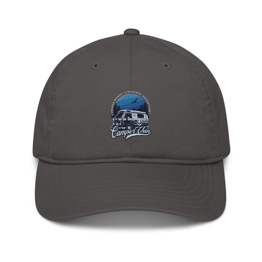 [ID: 491-G323] Campervan Organic Baseball Cap