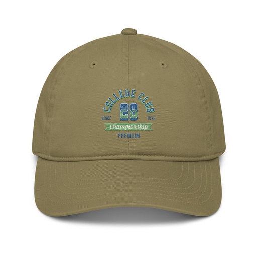 [ID: 491-G352] CC 28 Organic Baseball Cap