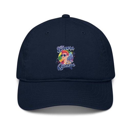 [ID: 491-G362] Cheers to the Queers Organic Baseball Cap