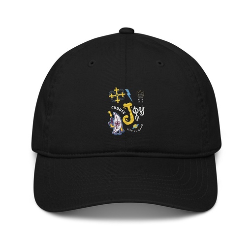 [ID: 491-G373] Choose Joy Organic Baseball Cap