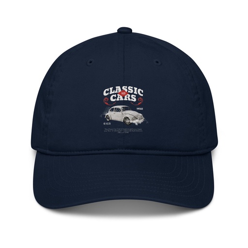 [ID: 491-G382] Classic Cars Organic Baseball Cap