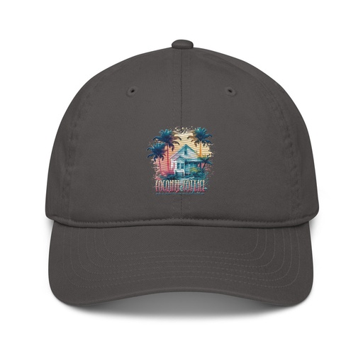 [ID: 491-G391] Coconut Cottage Organic Baseball Cap