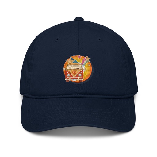 [ID: 491-G429] Crafted in Kittl Organic Baseball Cap