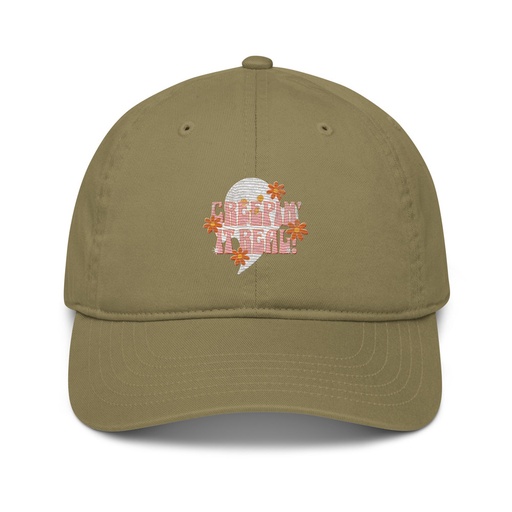 [ID: 491-G436] Creepin' It Real - Halloween Organic Baseball Cap