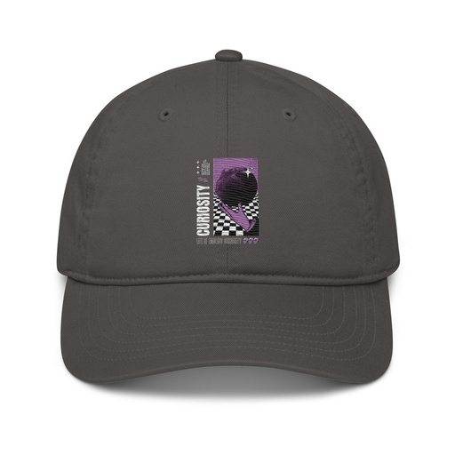 [ID: 491-G442] Curiosity Streetwear Organic Baseball Cap