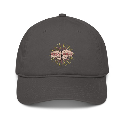 [ID: 491-G463] Dads Rule Organic Baseball Cap