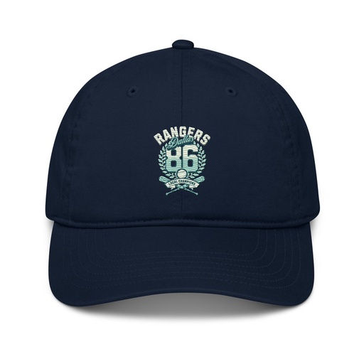 [ID: 491-G464] Dallas Rangers - Old School Sports Organic Baseball Cap