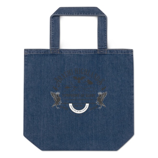 [ID: 528-G98] Arathi Honor Badge - Veteran Organic Denim Tote Bag
