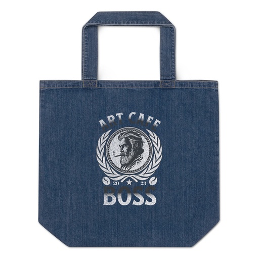 [ID: 528-G101] ART CAFE - BOSS Organic Denim Tote Bag
