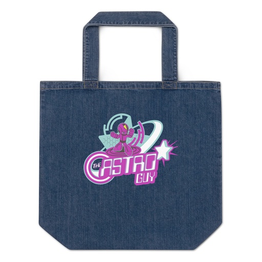 [ID: 528-G107] astro guy Organic Denim Tote Bag