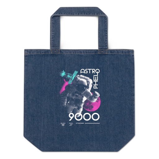 [ID: 528-G112] Astrophel 9000 Organic Denim Tote Bag