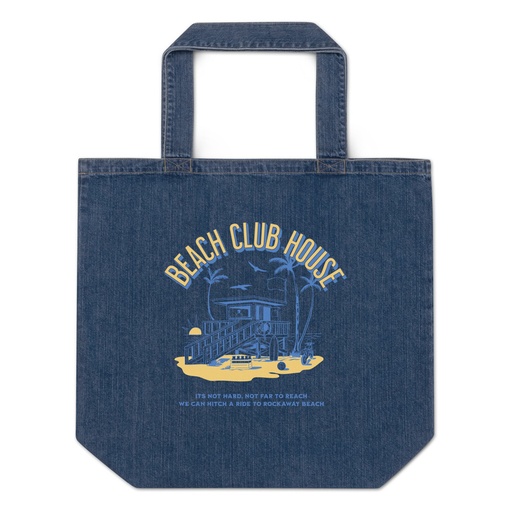 [ID: 528-G151] BCH Organic Denim Tote Bag