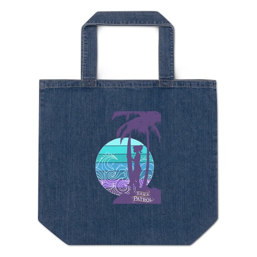 [ID: 528-G470] Dawn Patrol Organic Denim Tote Bag