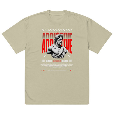 [ID: 713-G22] Addictive Oversized Faded T-Shirt