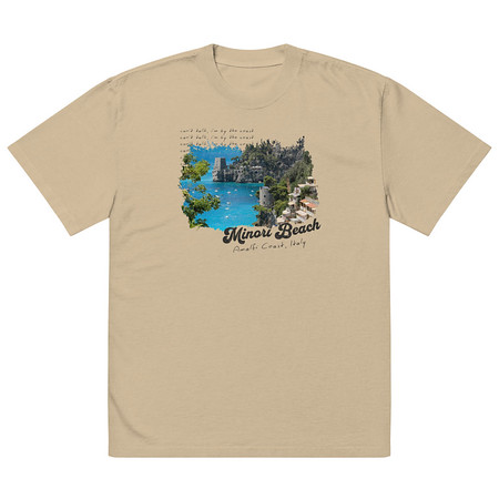 [ID: 713-G57] Amalfi Oversized Faded T-Shirt