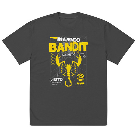 [ID: 713-G138] Bandit Aesthetic - Scorpion Oversized Faded T-Shirt