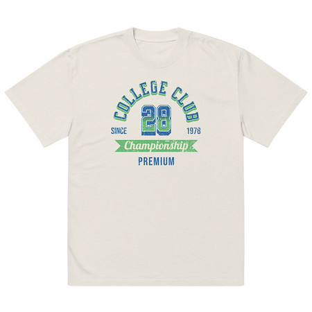 [ID: 713-G352] CC 28 Oversized Faded T-Shirt