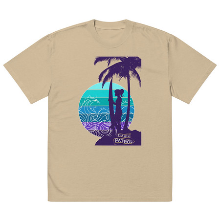 [ID: 713-G470] Dawn Patrol Oversized Faded T-Shirt