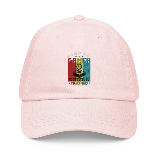 [ID: 481-G5] 25 Years of Being A Gamer Pastel Baseball Hat