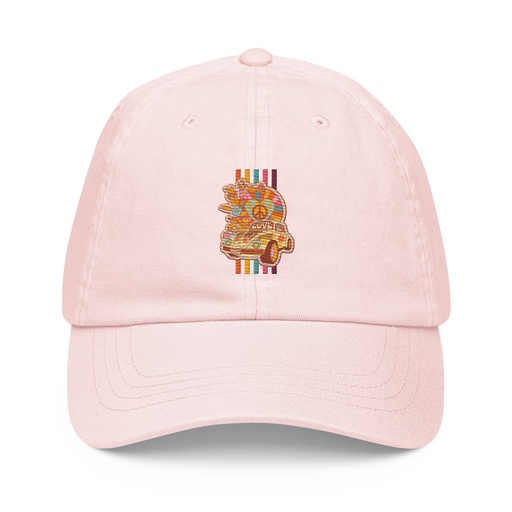 [ID: 481-G10] 60s flower power Pastel Baseball Hat