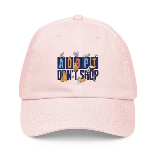 [ID: 481-G23] Adopt a Pet - Cute Animal Pastel Baseball Hat