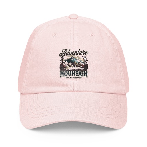 [ID: 481-G31] Adventure Mountain Wild Nature Pastel Baseball Hat