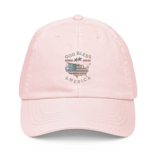 [ID: 481-G60] America - Land Of The Free Pastel Baseball Hat
