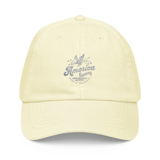 [ID: 481-G61] America 1776 Pastel Baseball Hat