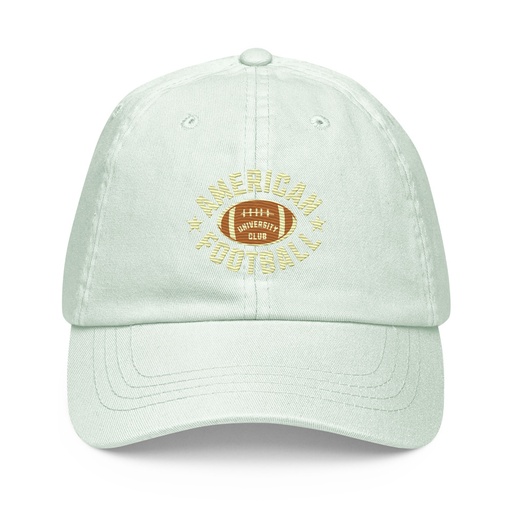 [ID: 481-G69] American Football - Athletic Sports Pastel Baseball Hat