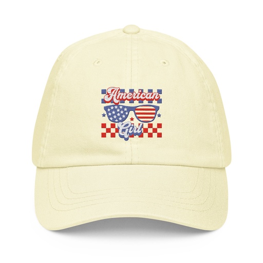 [ID: 481-G72] American girl Pastel Baseball Hat