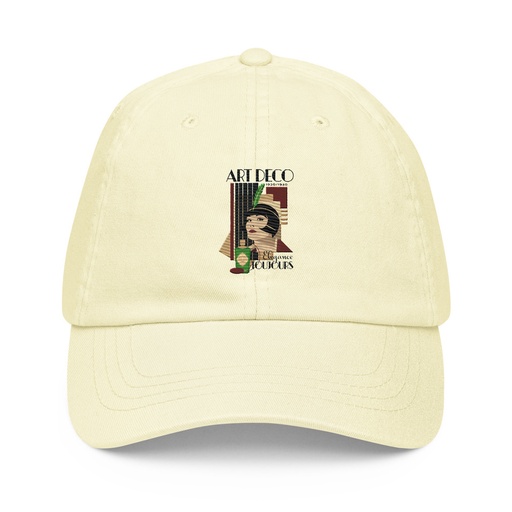 [ID: 481-G102] Art Deco Elegance Toujours Pastel Baseball Hat