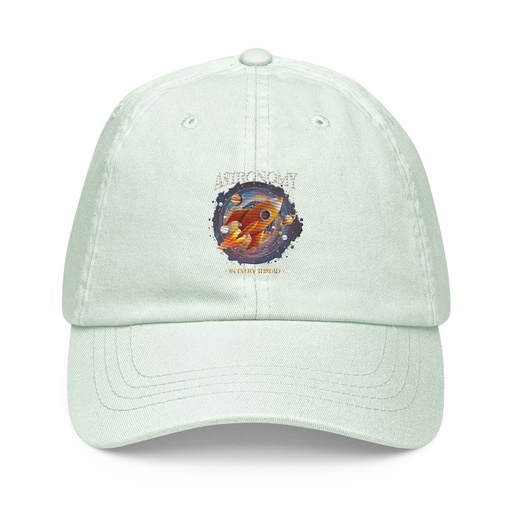 [ID: 481-G111] Astronomy in Every Thread Pastel Baseball Hat