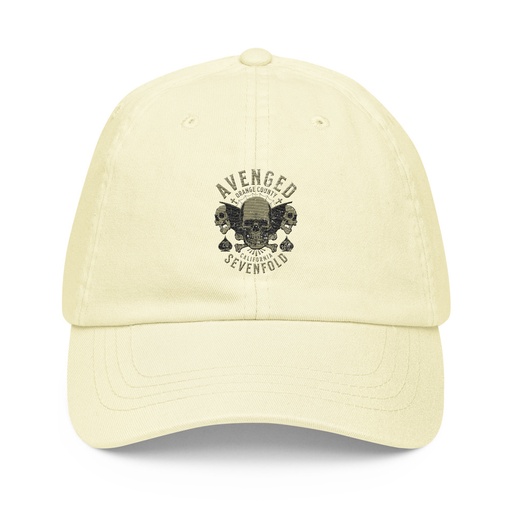 [ID: 481-G117] AVENGED SEVENFOLD Pastel Baseball Hat